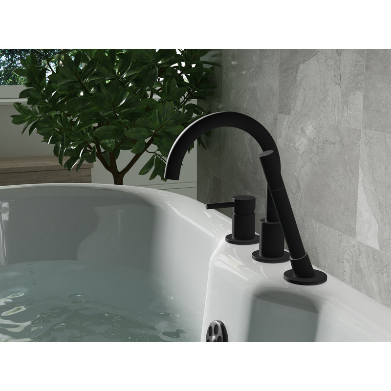 Deck Tub Filler, Black Matt