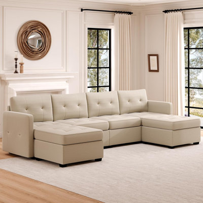 Canapé modulaire 6 pièces Javaughn