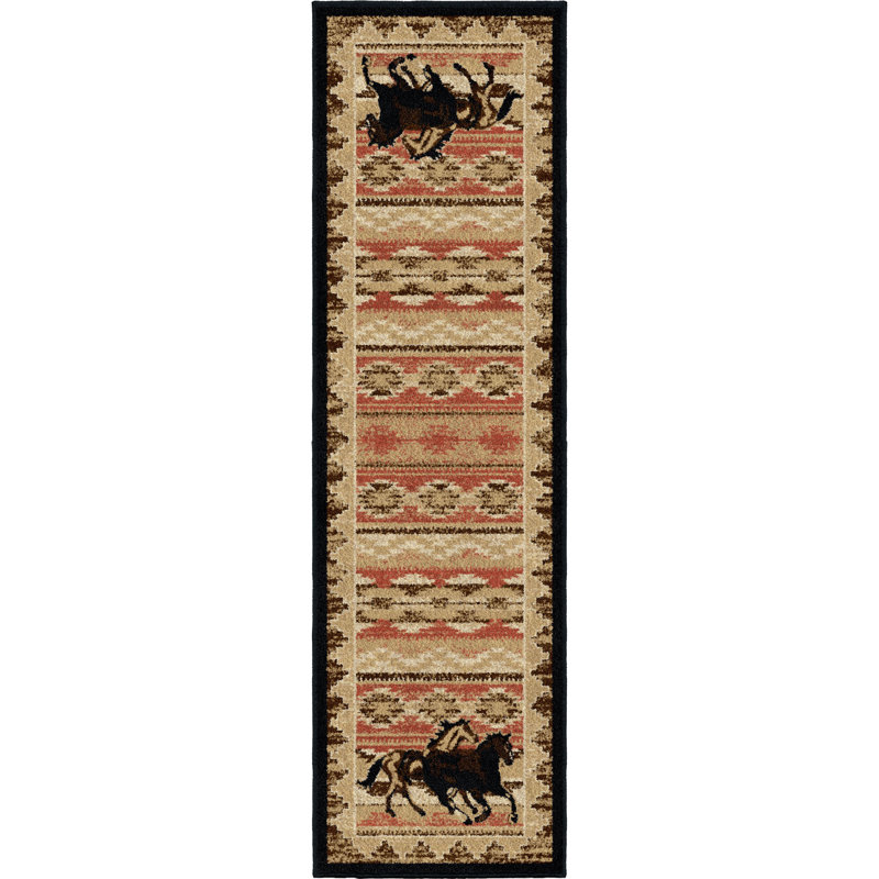 Wetherbee Southwestern Indoor Rug, Runner 2'3" x 7'7"