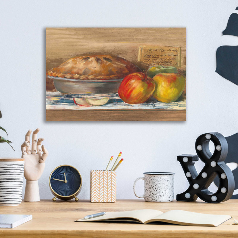 «Apple Pie» par Carol Rowan, H 12 po x l 16 po x P 0,13 po