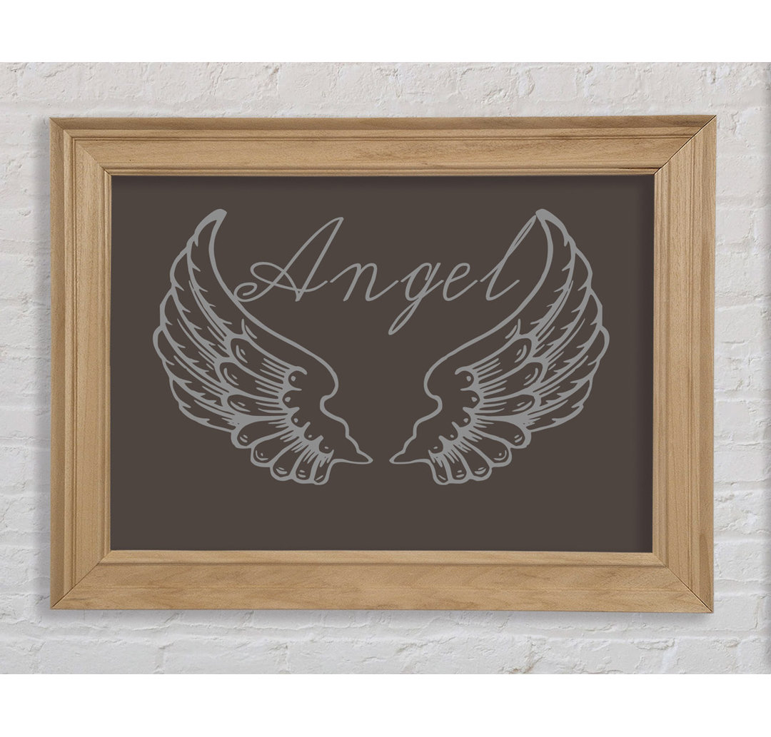 Angel Wings 4 Chocolate - Bilderrahmen Kunstdrucke