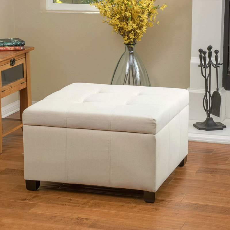 OTTOMAN RICHMOND KD STORAGE, Beige