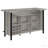 Grey Driftwood Freestanding Bar Unit