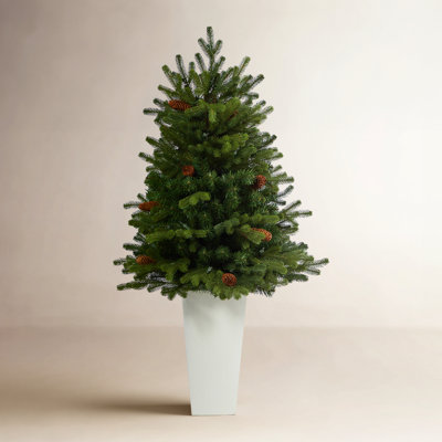Yukon 42' Lighted Artificial Fir Christmas Tree