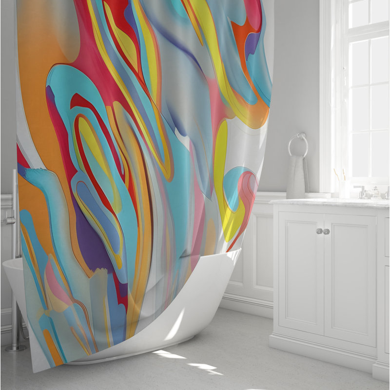 Rideau de douche Coleson, H 93 po x l 70 po