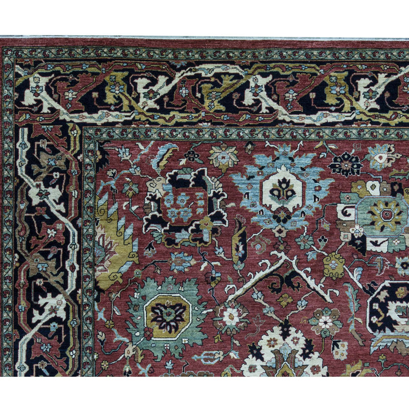 Sultanabad Wool Oriental Area Rug, Rectangle 11'7" x 14'5"