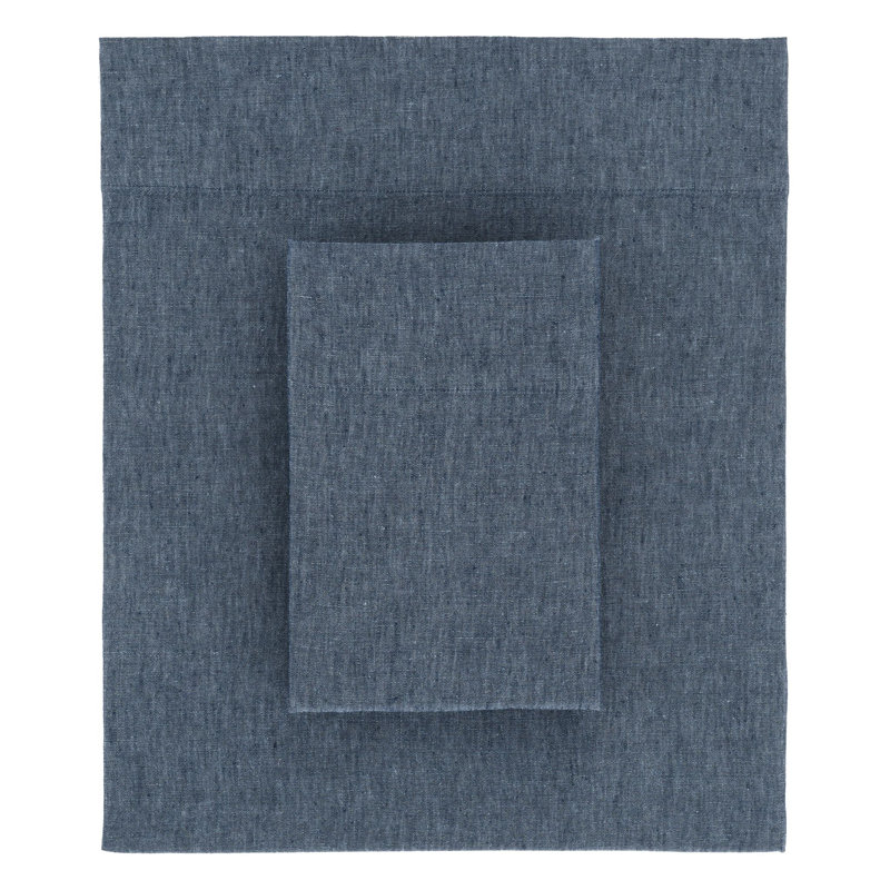 Jovi Linen Ink Sheet Set, Full Sheet Set