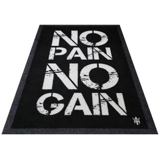Tapis d'exercice Matsmiths No Pain No Gain