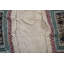 Coussin kilim turc fabriqué à la main en beige avec un design de coussin anatolien rétro parfait pour un décor bohème avec une housse brodée