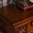 American Vintage Style Carved Fireplace