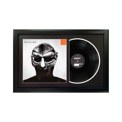 Madvillain «Madvillainy», disque encadré avec passe-partout noir