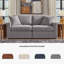 Causeuse 2 pièces Clarke Bulwell-49631668