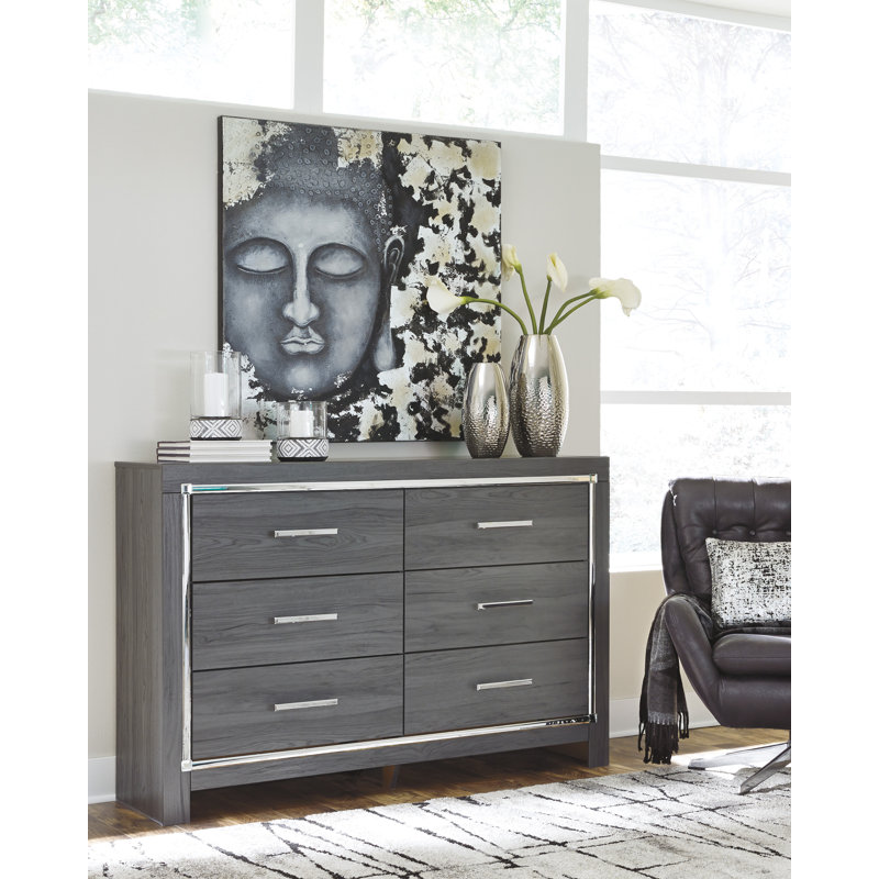 Commode Kaydell, Gris
