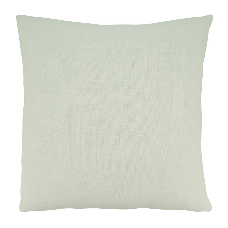 Roslyn Collection Geometric Cotton Throw Pillow, Ivory, Pillow Cover Only - No Insert