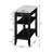 Carbin End Table with Drawer and Shelves-82677414