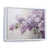 White Floater Framed