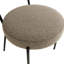 2 chaises de salle à manger - avec dossier en placage de frêne, pieds en métal, revêtement brun, cuisine ergonomique (2) et brun, ergonomique, capacité maximale de 250 lb