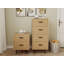 48cm W Manufactured Wood Bedside Table