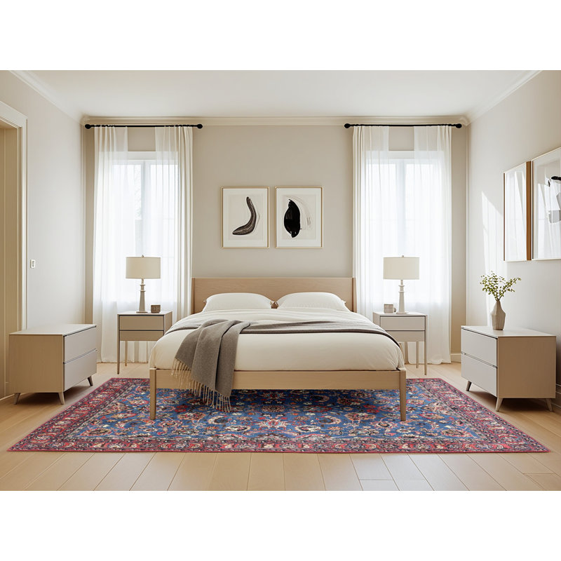 Oriental Indoor Rug, Rectangle 5' x 8'