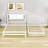 Full Wood Platform Bed with Twin Adjustable Trundle and Headboard-1668134975