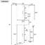 Armoire de rangement de salle de bain grise, intérieur spacieux et conception basculante avec tablettes réglables efficaces