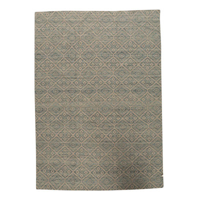 Wool Geometric Area Rug