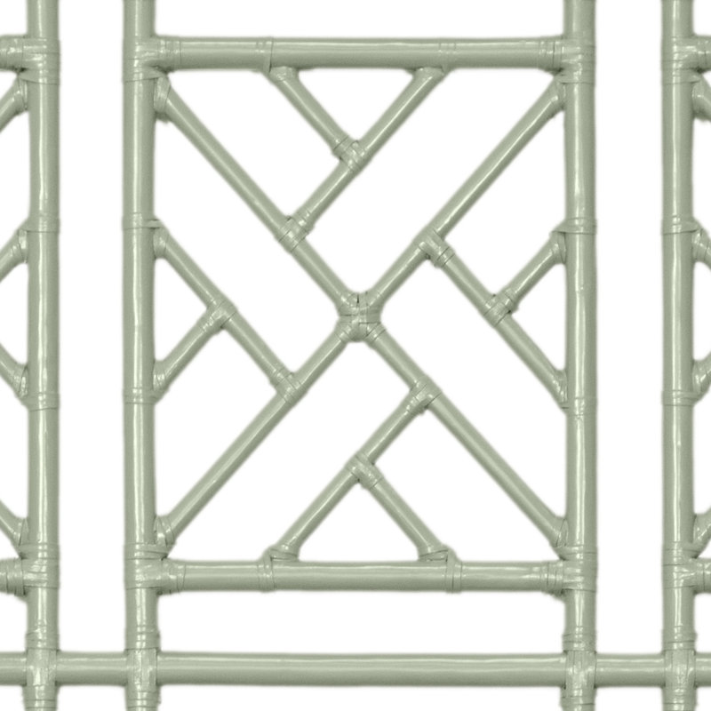Chippendale Standard Bed, Celery Green, Full