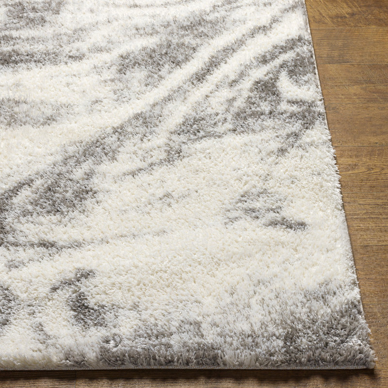 Autherine Performance Abstract Indoor Rug, Rectangle 5'3" x 7'