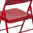 Oliverson Double Braced Metal Folding Chair-2038353932