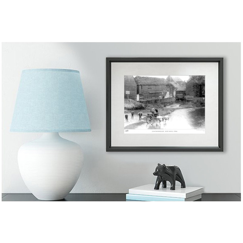 Leatherhead, Old Mill 1906 by Francis Frith - Single Picture Frame Print, 28cm H x 36cm W x 2.3cm D
