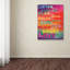 « inspirations », art textuel sur toile tendue-22076551