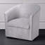 Fauteuil de fonction pivotant argenté-1144710846