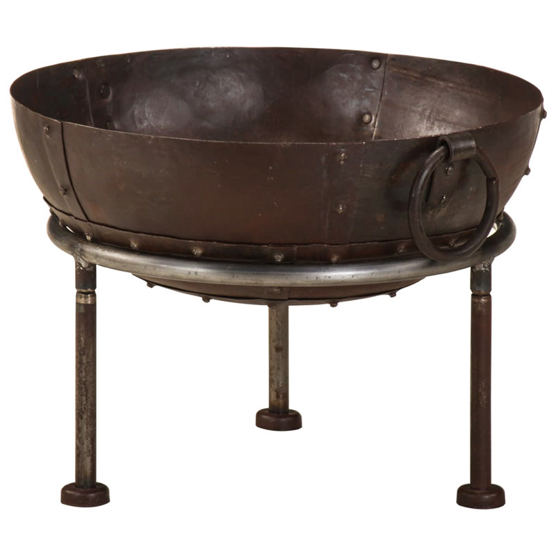 Bulle Round Iron Wood Burning Smokeless Fire Pit