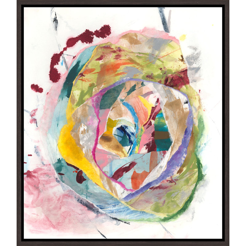 Rose Garden IV Painting by Jean Kenna, Canvas, 43.75" H x 37.75" W