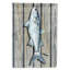 Drapeau de jardin 2 côtés fish mullet