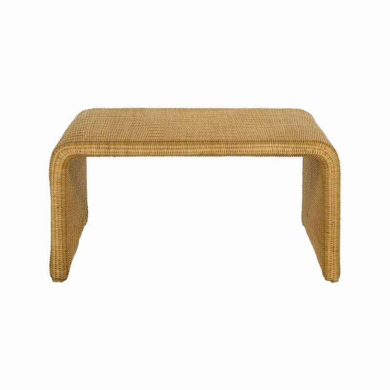 Square Woven Rattan Coffee Table