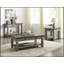 Antique Grey Finish Wooden Sofa Table with 2 Drawers and Bottom Shelf for Living Room, Durable and Stylish-1953783157-1953783154