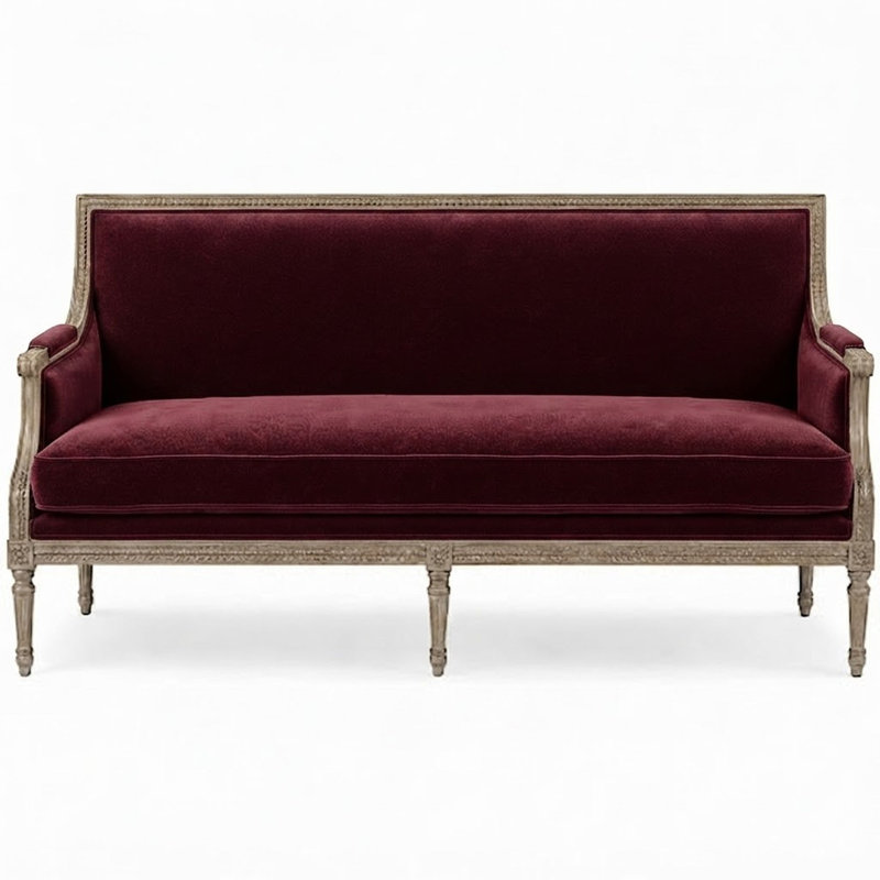 Mohair Fabric, Wine