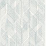 Bryant Blue Crosshatch Wallpaper
