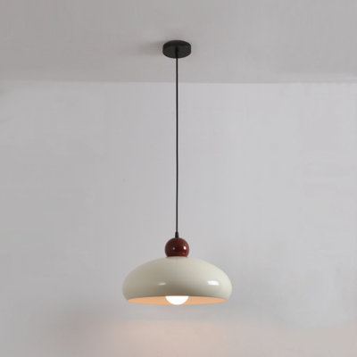 Luminaire suspendu minimaliste en fer avec cordon réglable