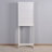 Bathroom Wooden Storage Cabinet Over-The-Toilet Space Saver With A Adjustable Shelves