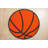 Furnish My Place Nieman Basketball Round Play Area Rugs for Kids | Round Shaped | Kindergarten Classrooms and Playrooms | Contemporary Design | Multicolor-109593156
