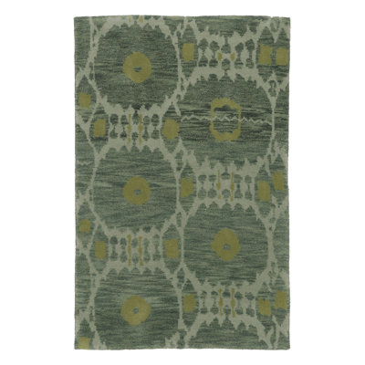 Art Deco One-of-a-Kind 3'0X5'0 Hand Knotted Area Rug
