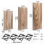 4 Piece Floating Shelf