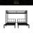Twin Over Twin & Twin Bunk Beds For 3, Twin XL Over Twin & Twin Bunk Bed Metal Triple Bunk Bed-773811467