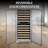 Whynter 92 Bottle Dual Zone Built-In Wine Refrigerator