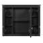 Armoire murale de salle de bain avec miroir et 5 tablettes-1604140598