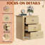 46.5 cm W Bedside Table-53387171