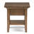 Modern - End Table - Rustic Natural Aged Brown