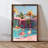 Elegant Decorative Framed MDF Painting, 13.8 x 18.5 x 0.1 inches | 100% MDF with 3 mm Thickness, 100% Pine Wood Frame | UV Printed Artwork for Stylish Home Decor, Perfect for Living Room or Office